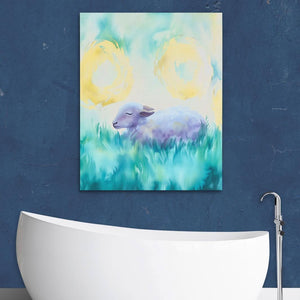 Soft Grass Slumber - Luxury Wall Art