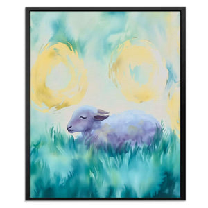 Soft Grass Slumber - Luxury Wall Art