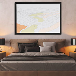 Soft Links - Neutral Wall Art