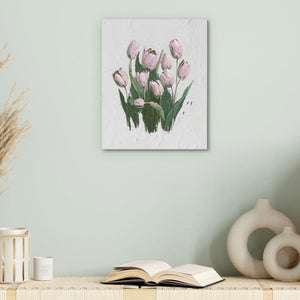 Soft Tulips - Modern Canvas Wall Art