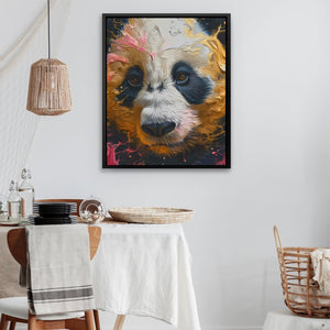 Somber Panda Bear - Luxury Wall Art