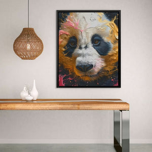 Somber Panda Bear - Luxury Wall Art