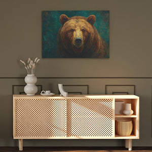 Sovereigns Amber Gaze - Luxury Wall Art