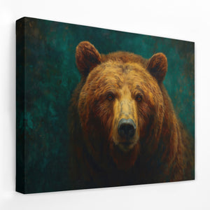 Sovereigns Amber Gaze - Luxury Wall Art