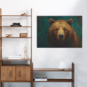 Sovereigns Amber Gaze - Luxury Wall Art