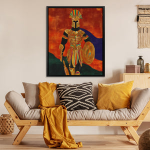Spartan Bronze Dawn - Luxury Wall Art