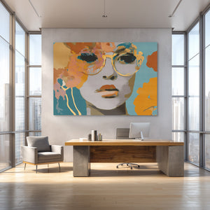 Spectral Portrait Study - Luxury Wall Art