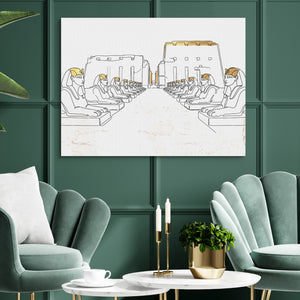 Sphinxes Temple Avenue โ sphinxes temple avenue sq green luxury rom 1land flush print