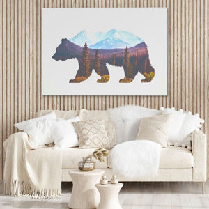 Spirit of the Timber - Bear Art for Home Office