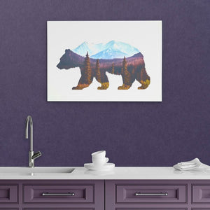 Spirit of the Timber - Wall Art in Black Frame