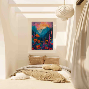 Spring Valley Mountains - Luxury Wall Art