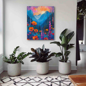 Spring Valley Mountains - Luxury Wall Art
