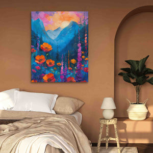 Spring Valley Mountains - Luxury Wall Art