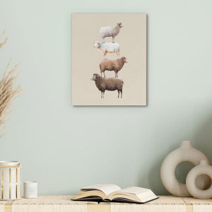 Stacked Sheep - Luxury Wall Art