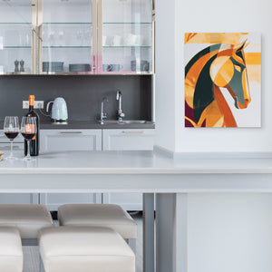 Stallion Fire Mane - Luxury Wall Art