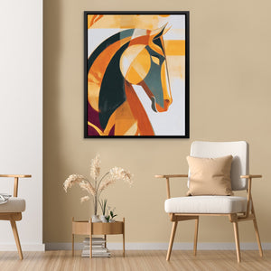 Stallion Fire Mane - Luxury Wall Art