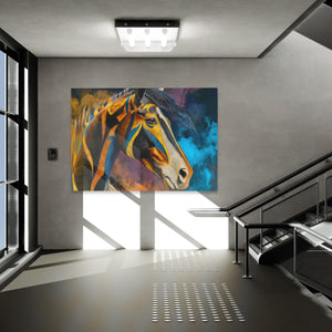 Stallions Fire Dance - Luxury Wall Art