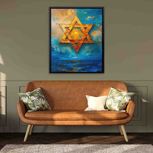 Star of David - Luxury Wall Art