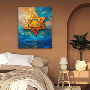 Star of David - Wall Art Print
