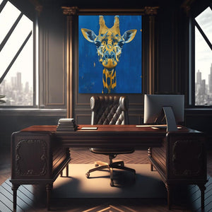 Staring Giraffe - Luxury Wall Art