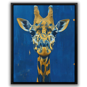 Staring Giraffe - Luxury Wall Art