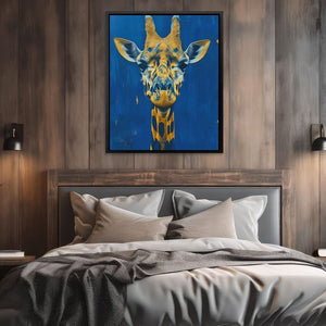 Staring Giraffe - Luxury Wall Art