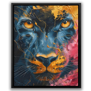 Starlit Roar - Luxury Wall Art
