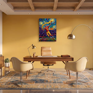 Starry Night Catch โ starry night catch sq fun office 1port flush print