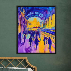 Station of Painted Souls - Large Canvas Print