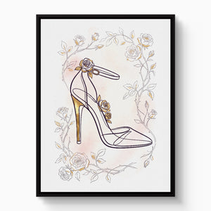 Stiletto Golden Roses