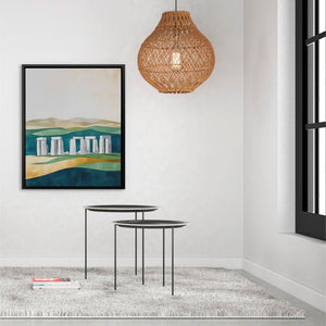Stonehenge Under Soft Skies - Luxury Wall Art