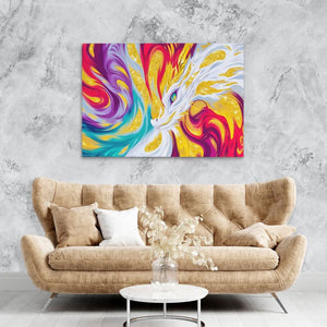Stormscale Guardian - Luxury Wall Art