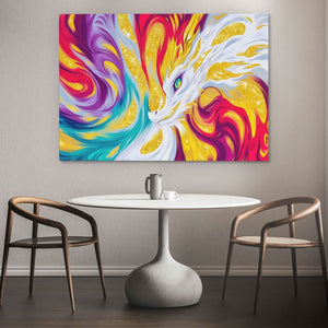 Stormscale Guardian - Luxury Wall Art