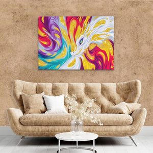 Stormscale Guardian - Luxury Wall Art