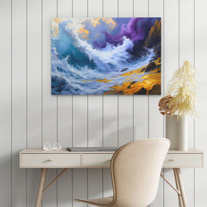 Stormy Ocean Waves - Luxury Wall Art