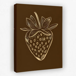 Strawberry Brown - Luxury Wall Art
