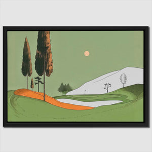 Sunday Golf - Golf Art for Hallway