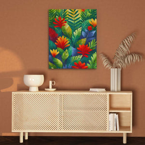 Sunlit Bloom - Wall Art in Black Frame
