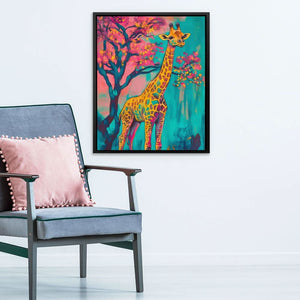 Sunlit Giraffe - Luxury Wall Art