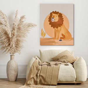 Sunset Lion - Luxury Wall Art