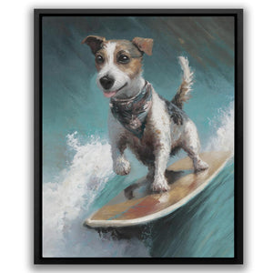 Surf Dog - Luxury Wall Art