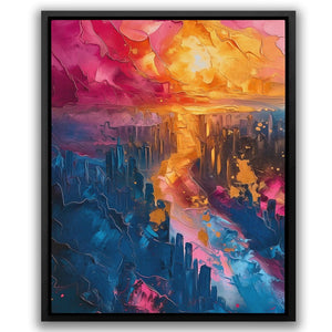 Surreal Cityscape - Luxury Wall Art