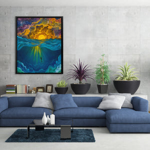 Suspended Between Storms - Luxury Wall Art