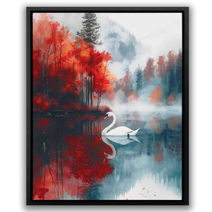 Swan Lake - Lake Canvas Print