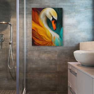 Swan Phoenix Rising - Luxury Wall Art
