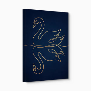 Swan Still Water - Luxury Wall Art