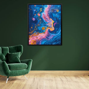 Swirling Embrace - Luxury Wall Art