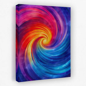 Swirling Vibrancy - Luxury Wall Art