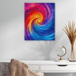 Swirling Vibrancy - Luxury Wall Art