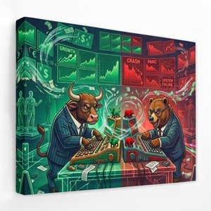 System Failure canvas wall art, room view